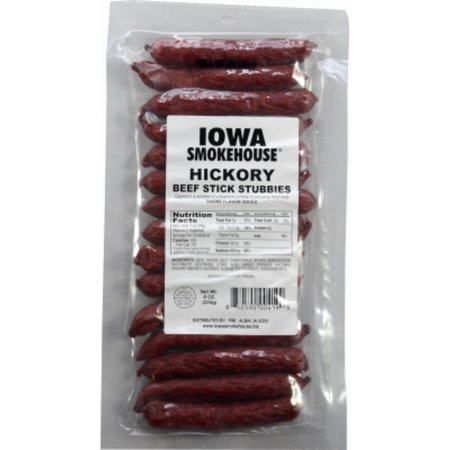 IOWA SMOKEHOUSE/PREFERRED WHOLESALE 8Oz Hick Beef Stubbies IS-8BSTH